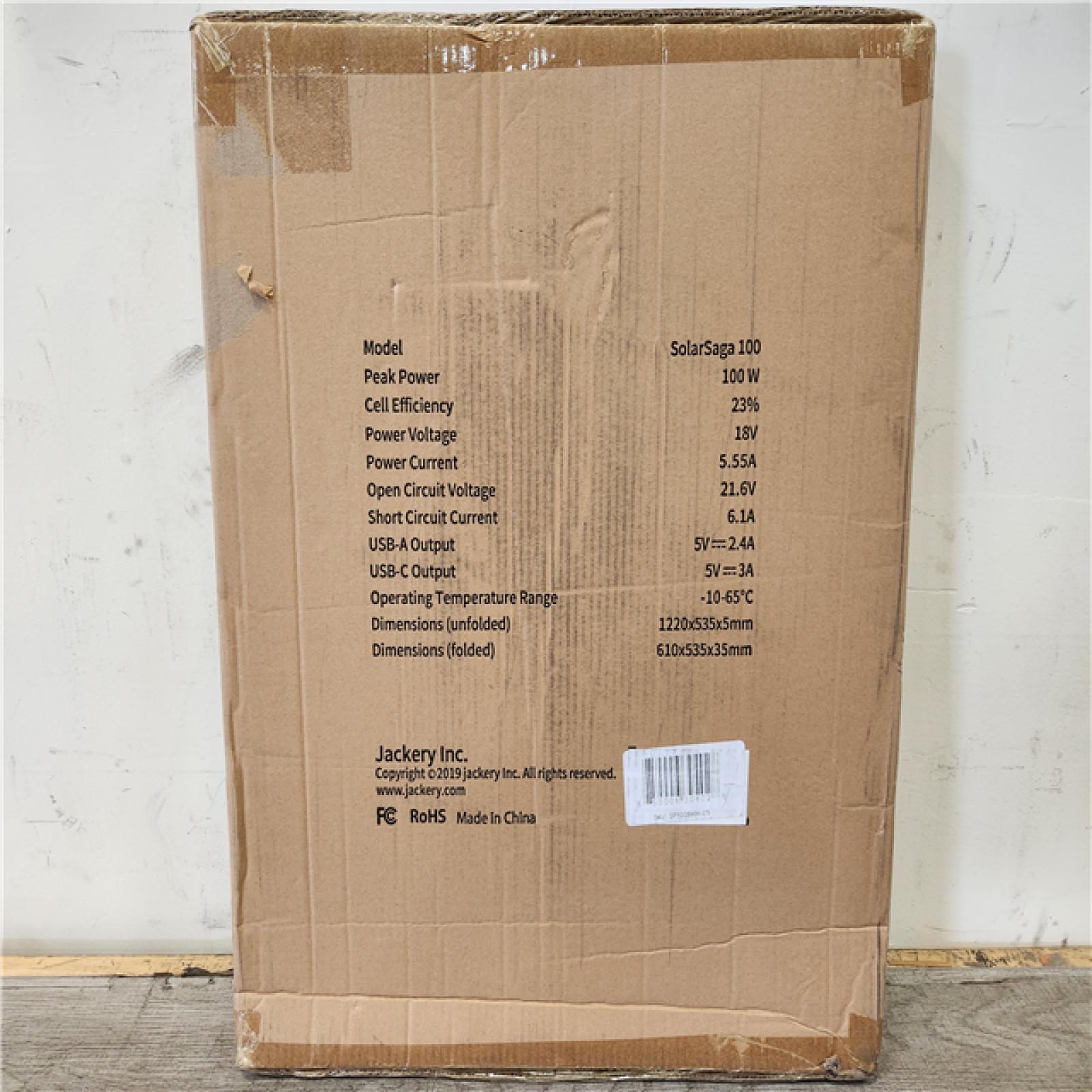 Phoenix Location NEW Jackery Solar Saga 100W Explorer 440/Power Pro (Sealed)