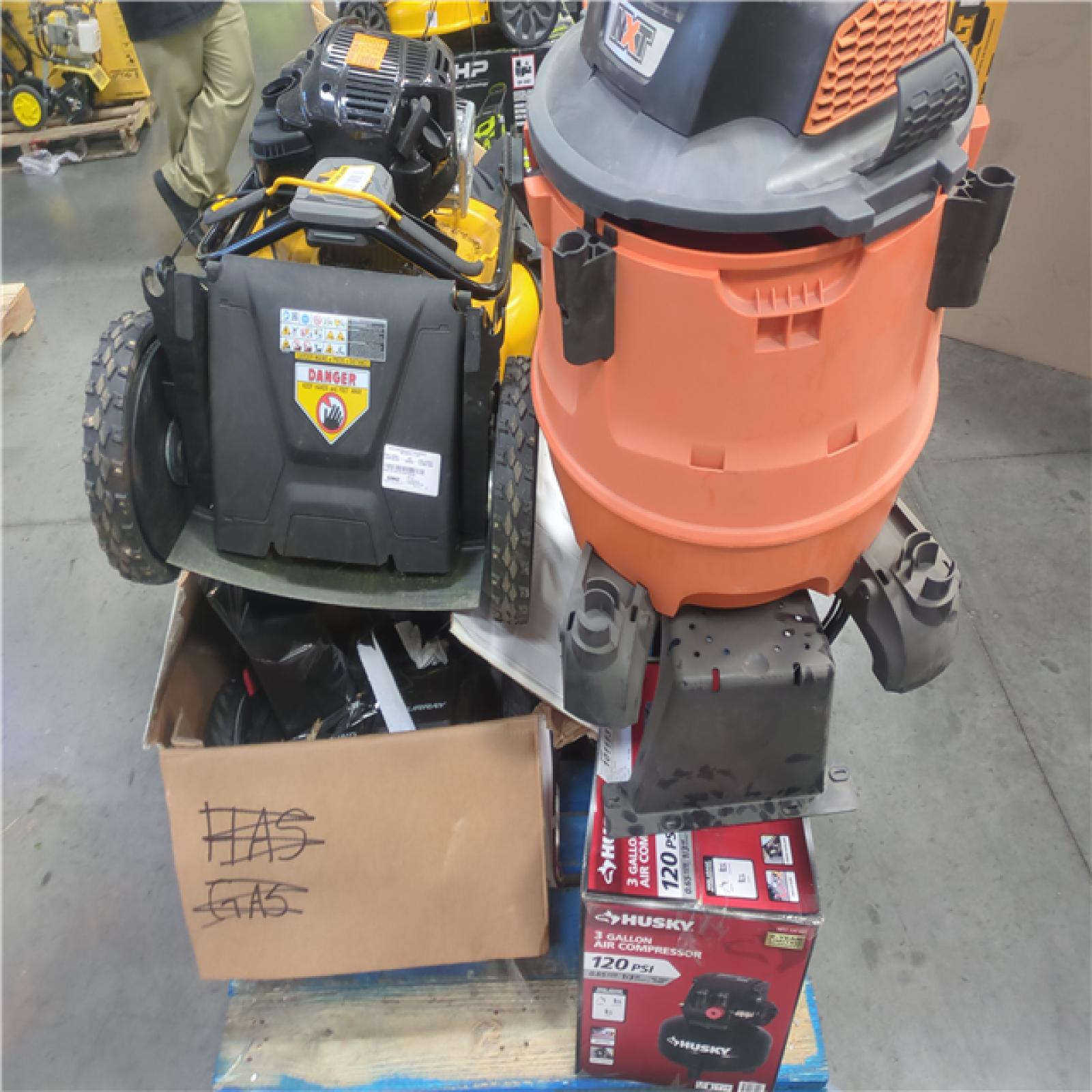 CALIFORNIA AS-IS OUTDOOR POWER EQUIPMENT