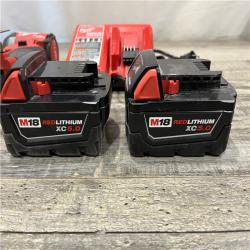 AS-IS Milwaukee FUEL 18V Lithium-Ion Brushless Cordless 1/4 in. Hex Impact Driver Kit