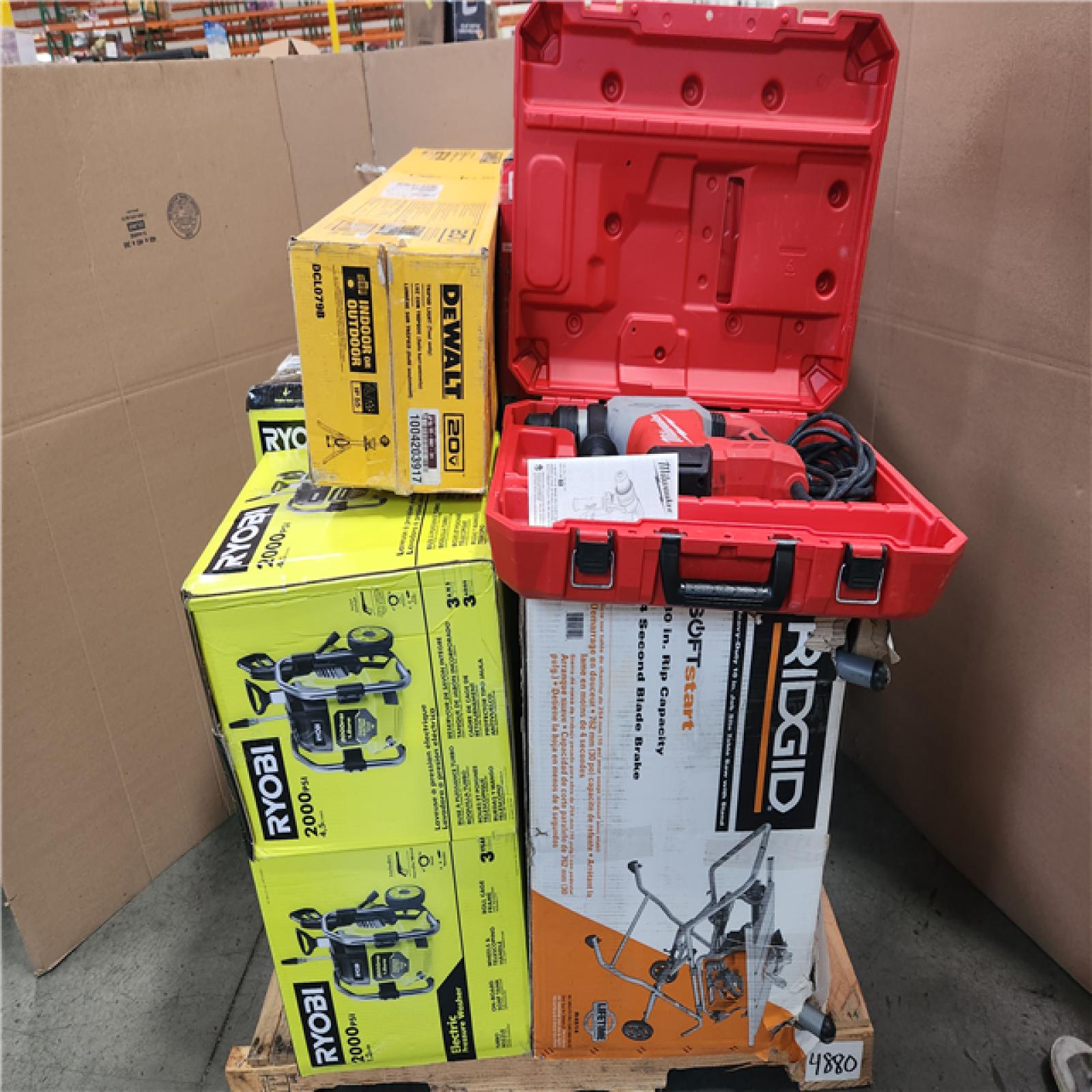 CALIFORNIA AS-IS TOOL PALLET