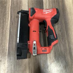 AS-IS Milwaukee M12 12-Volt 23-Gauge Lithium-Ion Cordless Pin Nailer (Tool-Only)