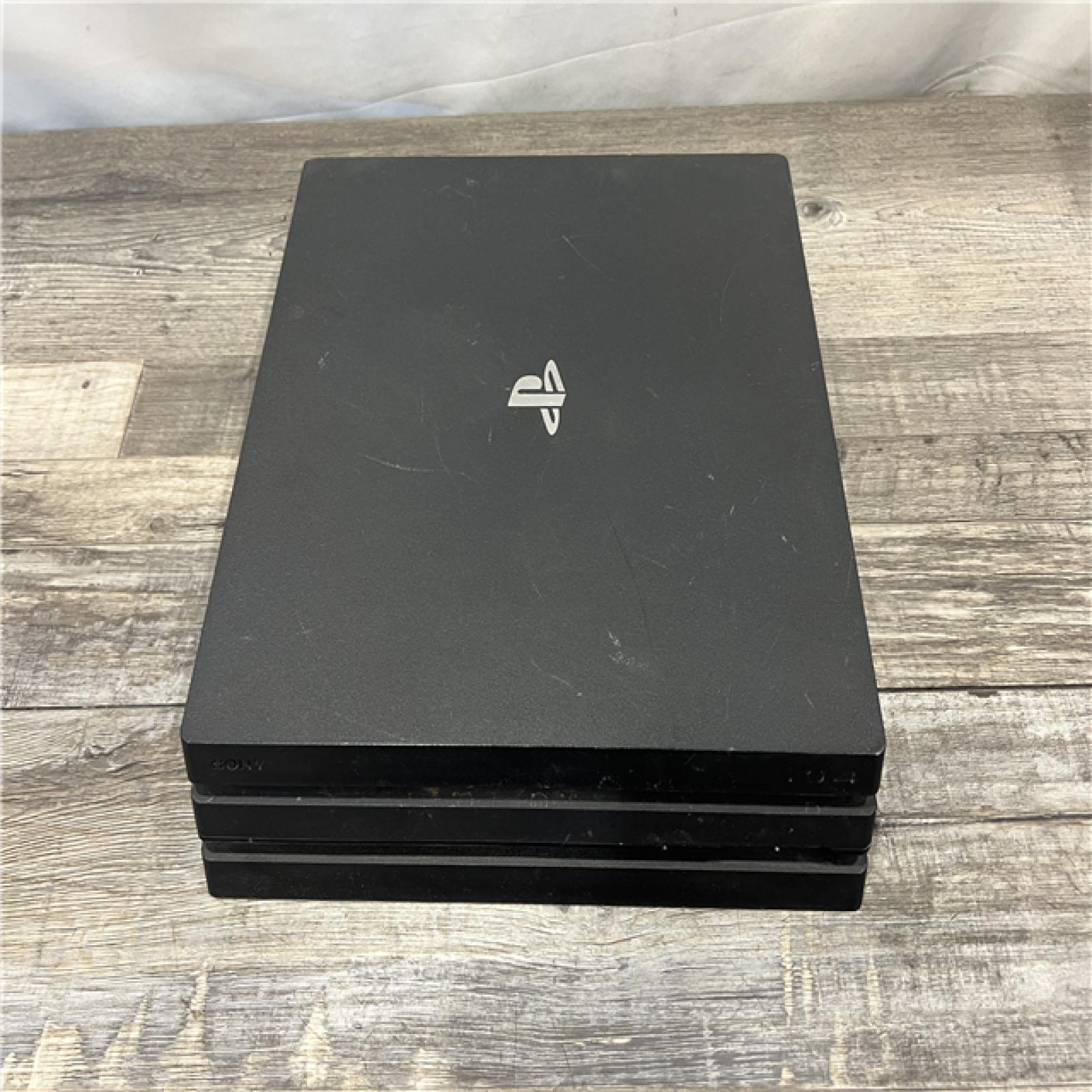 AS-IS Sony PlayStation 4 Pro 1TB Gaming Console - Wireless Game Pad - Black
