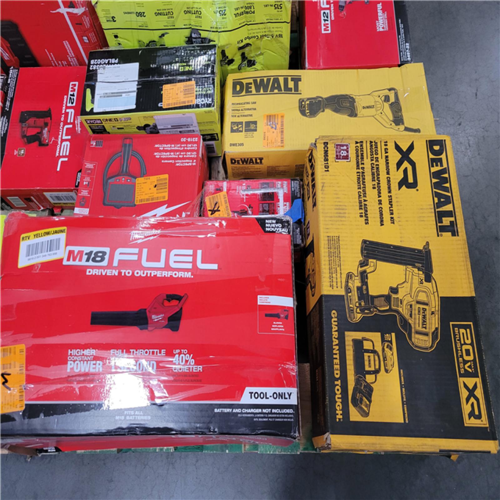 CALIFORNIA AS-IS TOOL PALLET