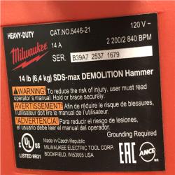 AS-IS Milwaukee SDS-MAX Demolition Hammer