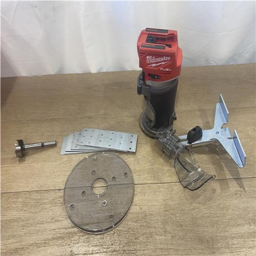 AS-IS Milwaukee FUEL 18V Lithium-Ion Brushless Cordless Compact Router (Tool-Only)