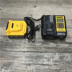 AS-IS DEWALT 20V MAX XR POWERSTACK Lithium-Ion Battery Starter Kit with 3.5Ah Battery and Charger