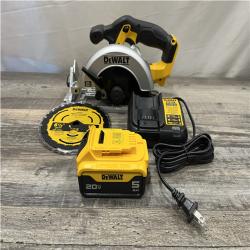 AS-IS DEWALT 20V MAX Cordless 6-1/2 in. Circular Saw Kit