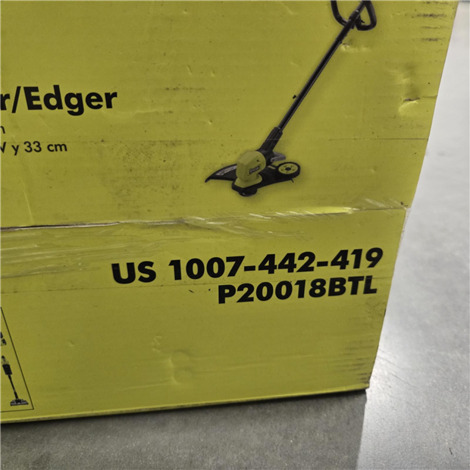 NEW! - RYOBI ONE+ 18V 13 in. Cordless Battery String Trimmer/Edger (Tool Only)