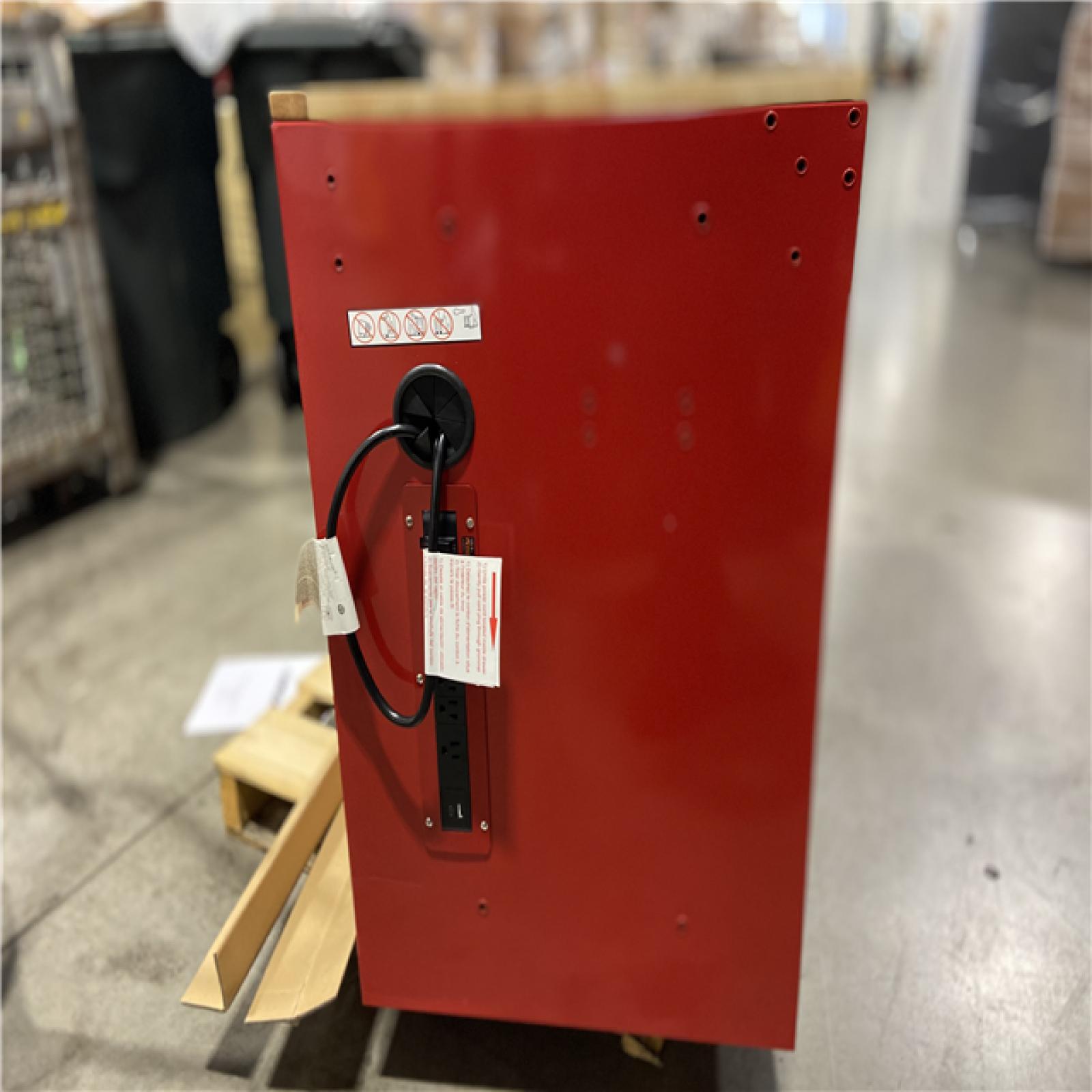 DALLAS LOCATION -  Husky Modular Tool Storage 52 in. W x 20 in. D Standard Duty Red Mobile Workbench Cabinet