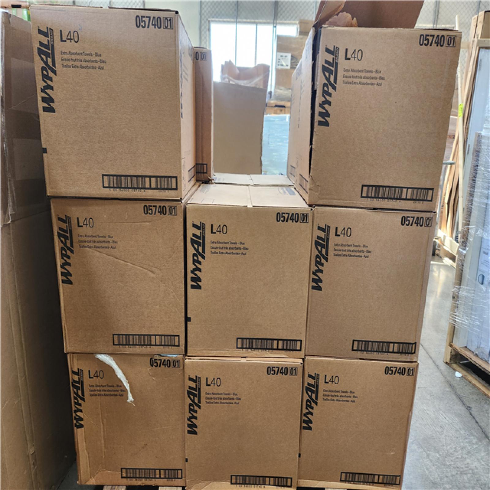 Phoenix NEW WYPALL L40 Towels  POP-UP Box  White  16-2/5 in. x 9-4/5 in.  16 Box  9 Boxes/Carton