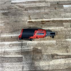 Houston Location AS-IS Milwaukee FUEL 12-Volt Lithium-Ion Brushless Cordless High Speed 3/8 in. Ratchet (Tool-Only)