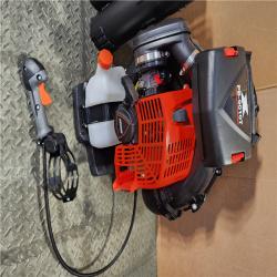 HOUSTON LOCATION - AS-IS (APPEARS LIKE NEW) Echo 220 MPH 1110 CFM 79.9 Cc Gas 2-Stroke X Series Backpack Blower with Tube-Mounted Throttle - PB-9010T