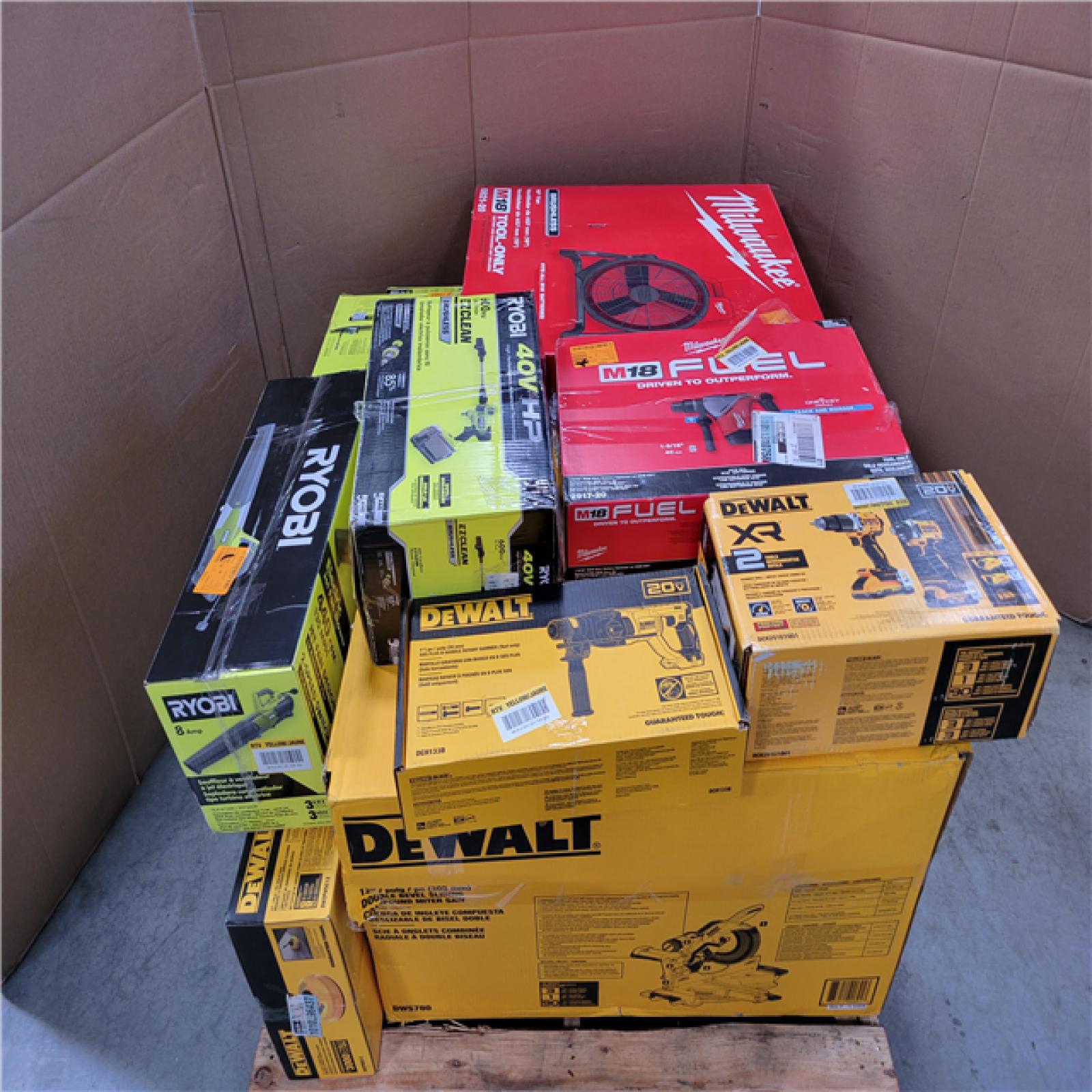 CALIFORNIA AS-IS TOOL PALLET