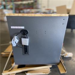 DALLAS LOCATION -Husky 61 in. W x 24 in. D Standard Duty 10-Drawer Mobile Workbench Tool Chest with Sliding Bin Storage Drawer in Silver