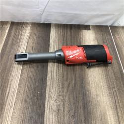 AS-IS Milwaukee  FUEL INSIDER 12V Lithium-Ion Brushless Cordless 1/4 in. - 3/8 in. Extended Reach Box Ratchet (Tool-Only)