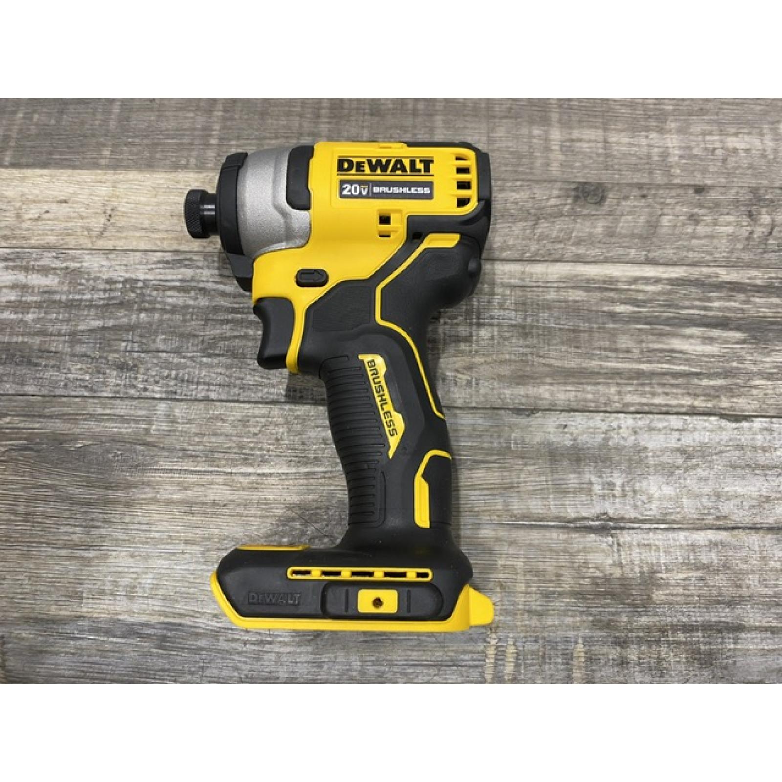 AS-IS DEWALT Atomic 20V Max Lithium-Ion Brushless Cordless Compact 1/4 in. Impact Driver Kit