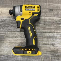 AS-IS DEWALT Atomic 20V Max Lithium-Ion Brushless Cordless Compact 1/4 in. Impact Driver Kit