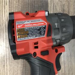 AS-IS Milwaukee FUEL 18V Lithium-Ion Brushless Cordless 1/2 in. Hammer Drill/Driver (Tool-Only)