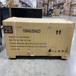 DALLAS LOCATION - Husky 60 in job site box