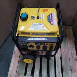 CALIFORNIA AS-IS CHAMPION DUAL FUEL PORTABLE GENERATOR