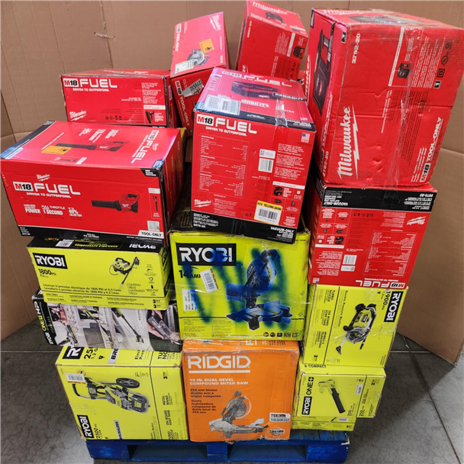 CALIFORNIA AS-IS TOOL PALLET
