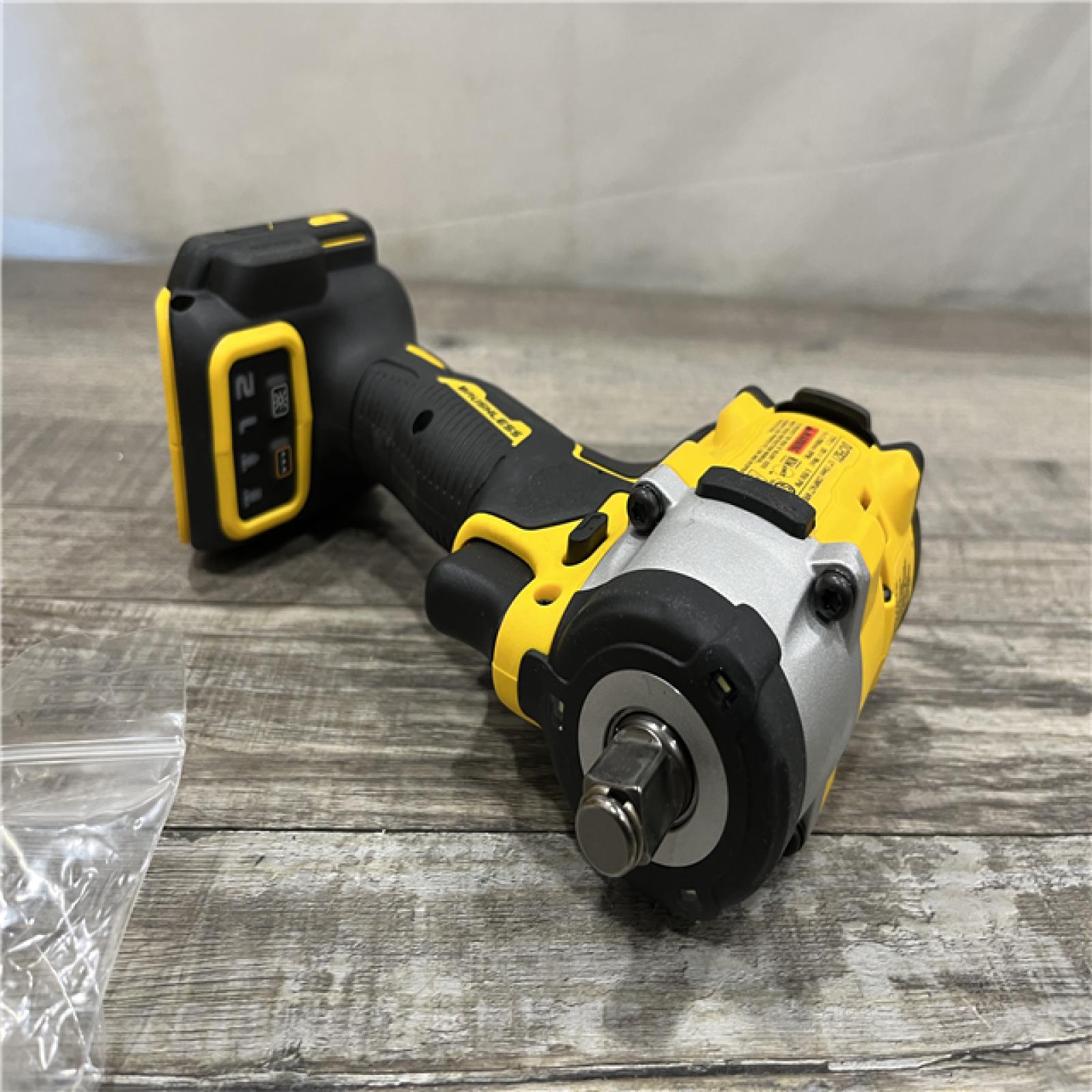 AS-IS DEWALT ATOMIC 20V MAX Cordless Brushless 1/2 in. Variable Speed Impact Wrench (Tool Only)