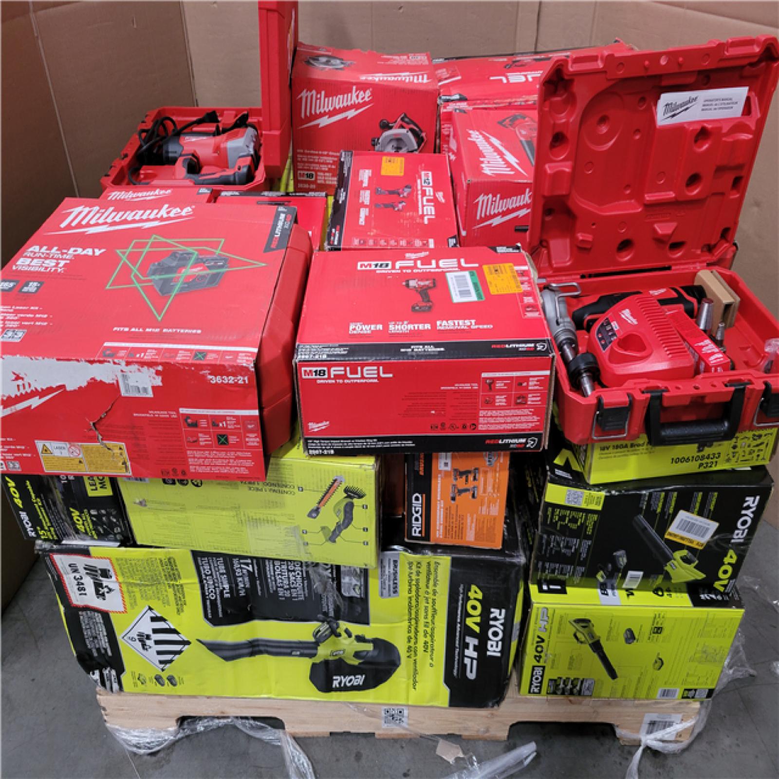 CALIFORNIA AS-IS TOOL PALLET