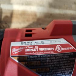 Houston Location AS-IS Milwaukee FUEL Impact and Battery with Charger