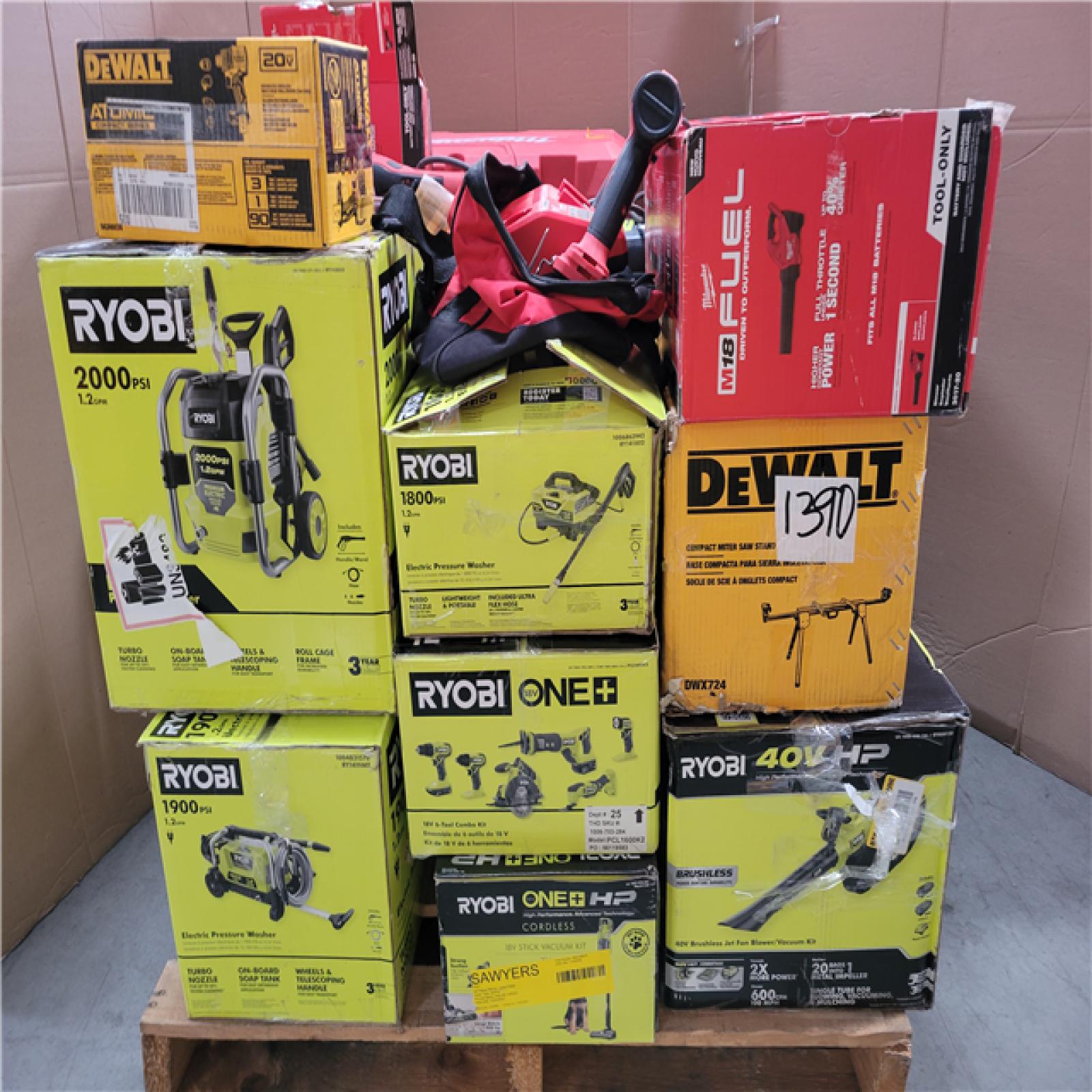 CALIFORNIA AS-IS TOOL PALLET