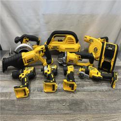 AS-IS DEWALT 20-Volt Max Lithium-Ion (10-Tool) Cordless Combo Kit