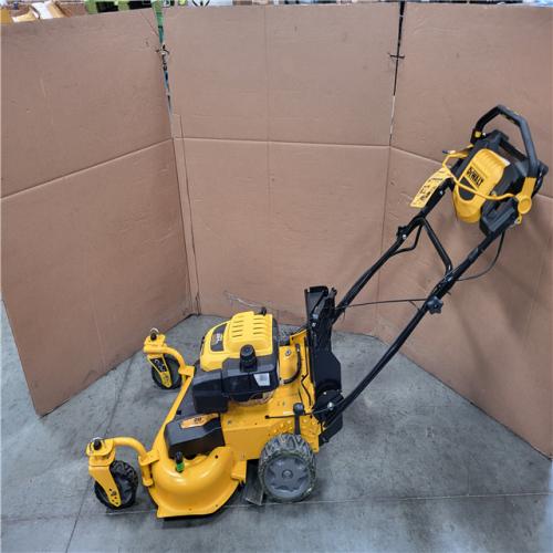 CALIFORNIA AS-IS DEWALT 224CC ENGINE 28 WIDE CUT GASOLINE LAWN MOWER