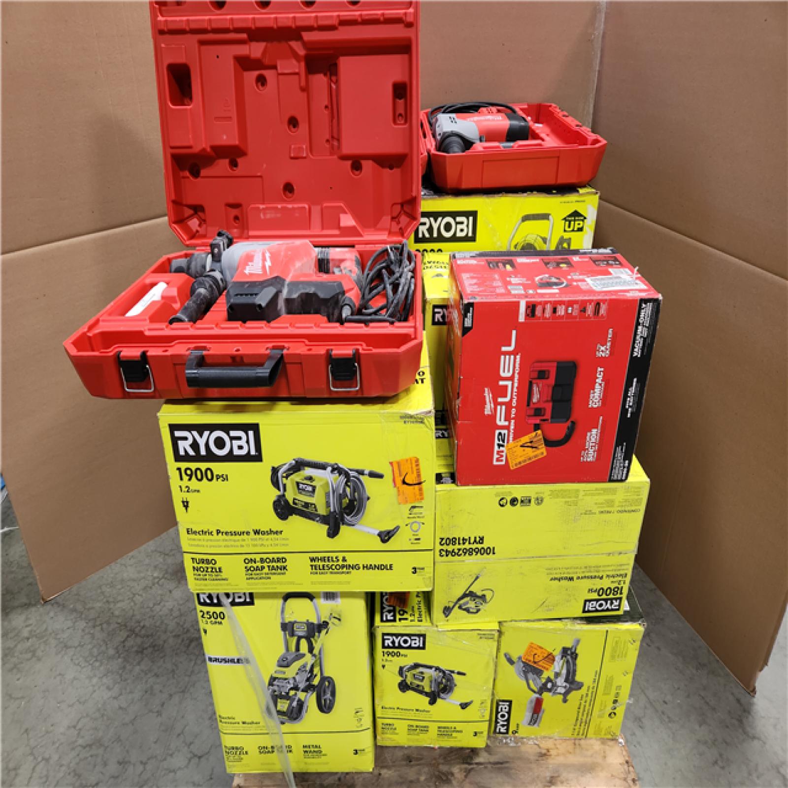 CALIFORNIA  AS-IS TOOL PALLET