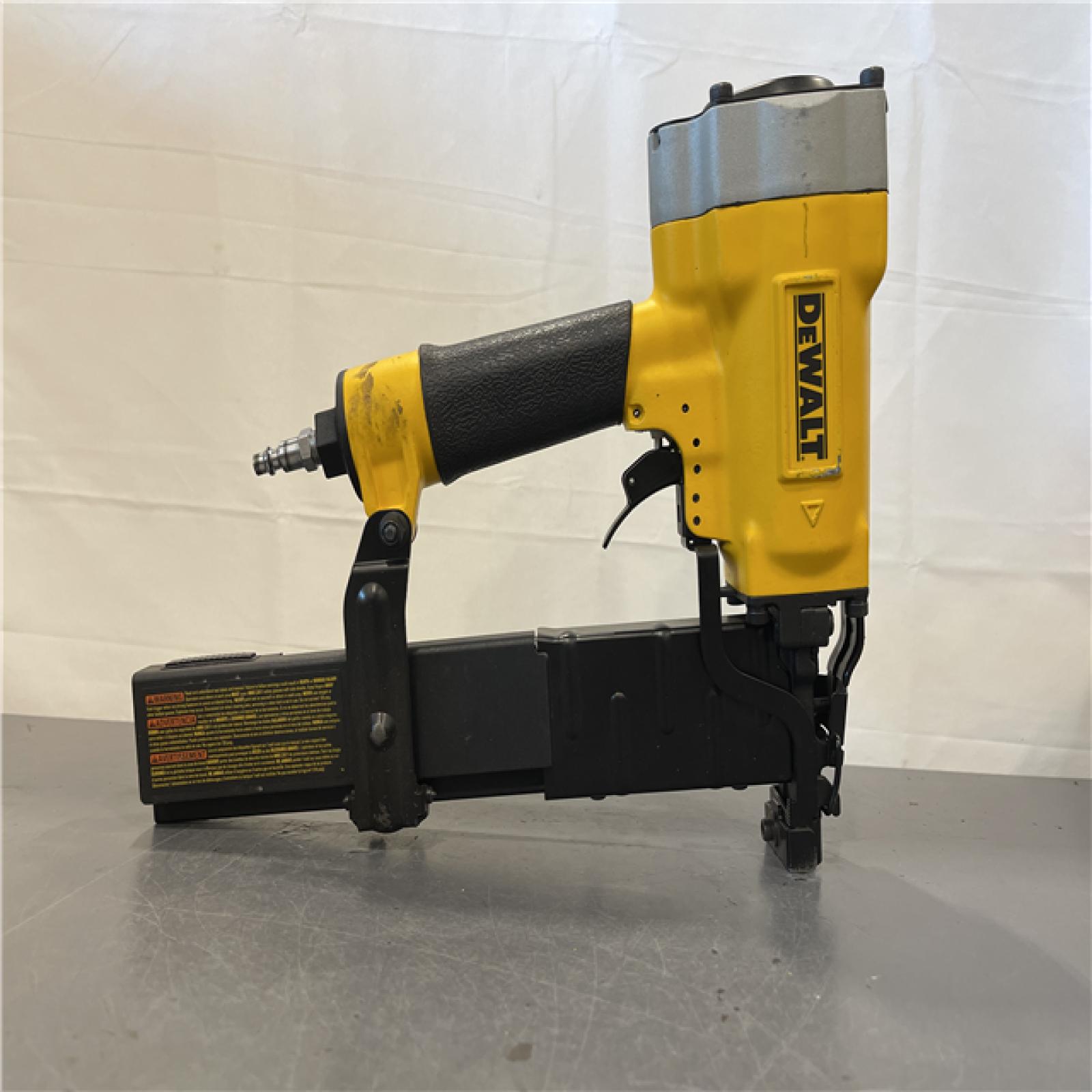 AS-IS - DeWalt Corded Pneumatic 16-Gauge 1 in. Crown Lathing Stapler