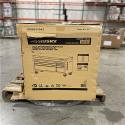 DALLAS LOCATION - AS-IS HUSKY 52IN 10 DRAWER WORKBENCH GLOSS BLACK