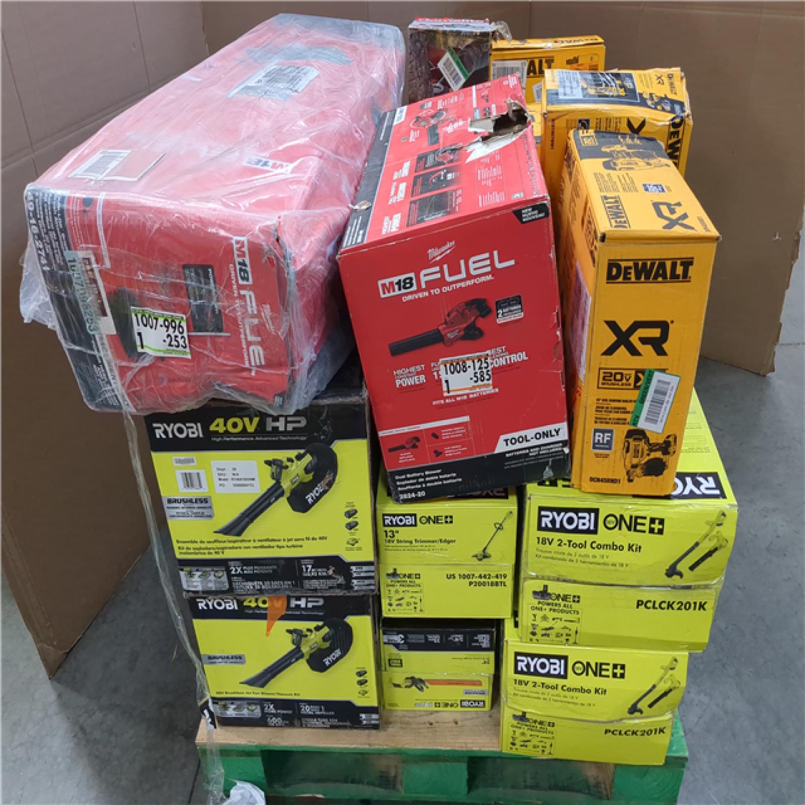 CALIFORNIA AS-IS TOOL PALLET