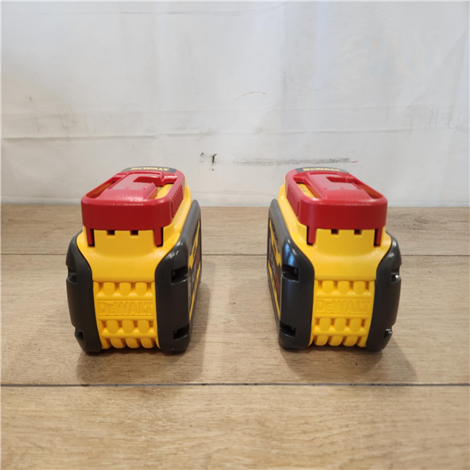 DEWALT FLEXVOLT 20V/60V MAX Lithium-Ion 6.0Ah Battery Pack (2 Pack)