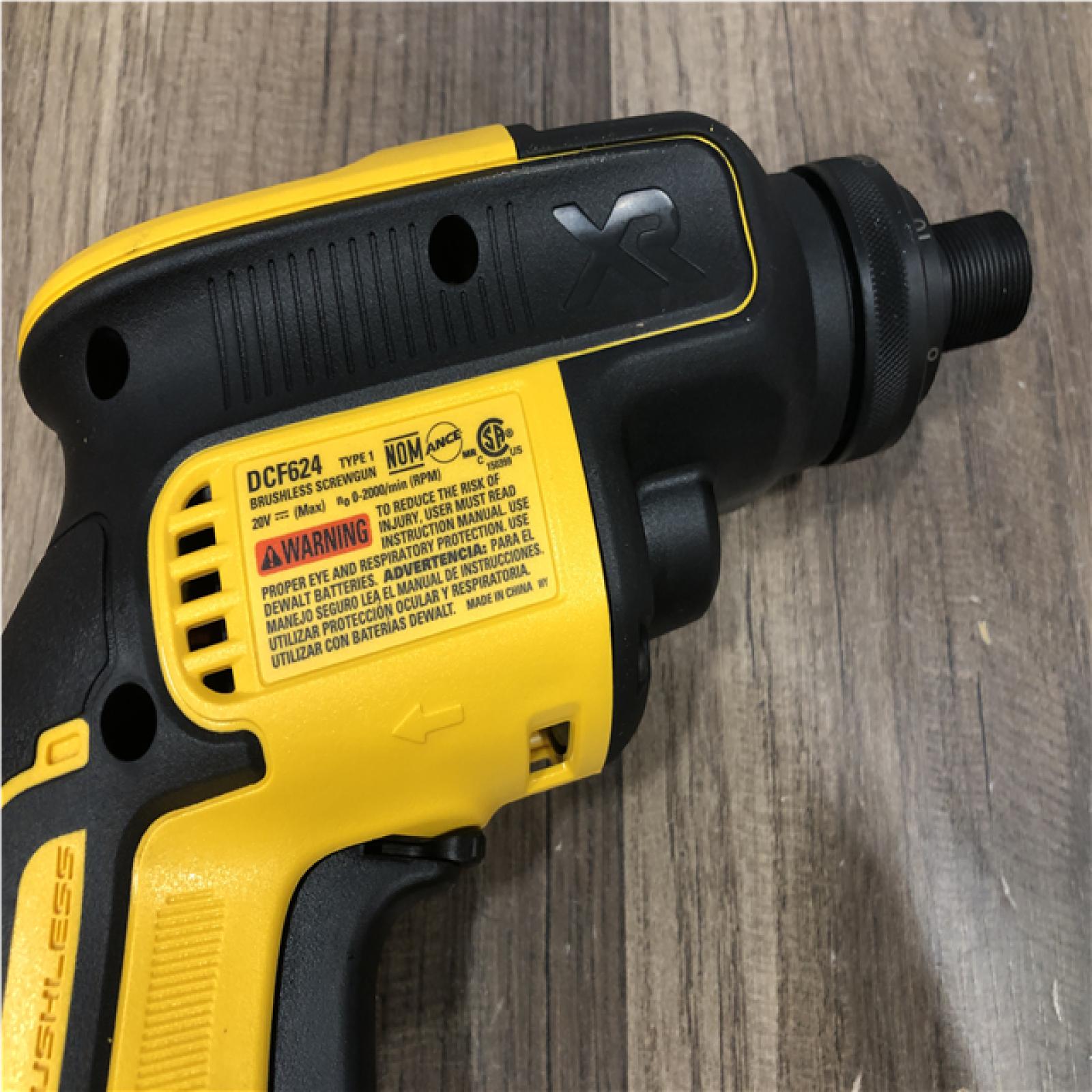 AS-IS DEWALT 20V MAX XR Cordless Brushless Drywall Screw Gun Threaded Clutch Housing (Tool Only)
