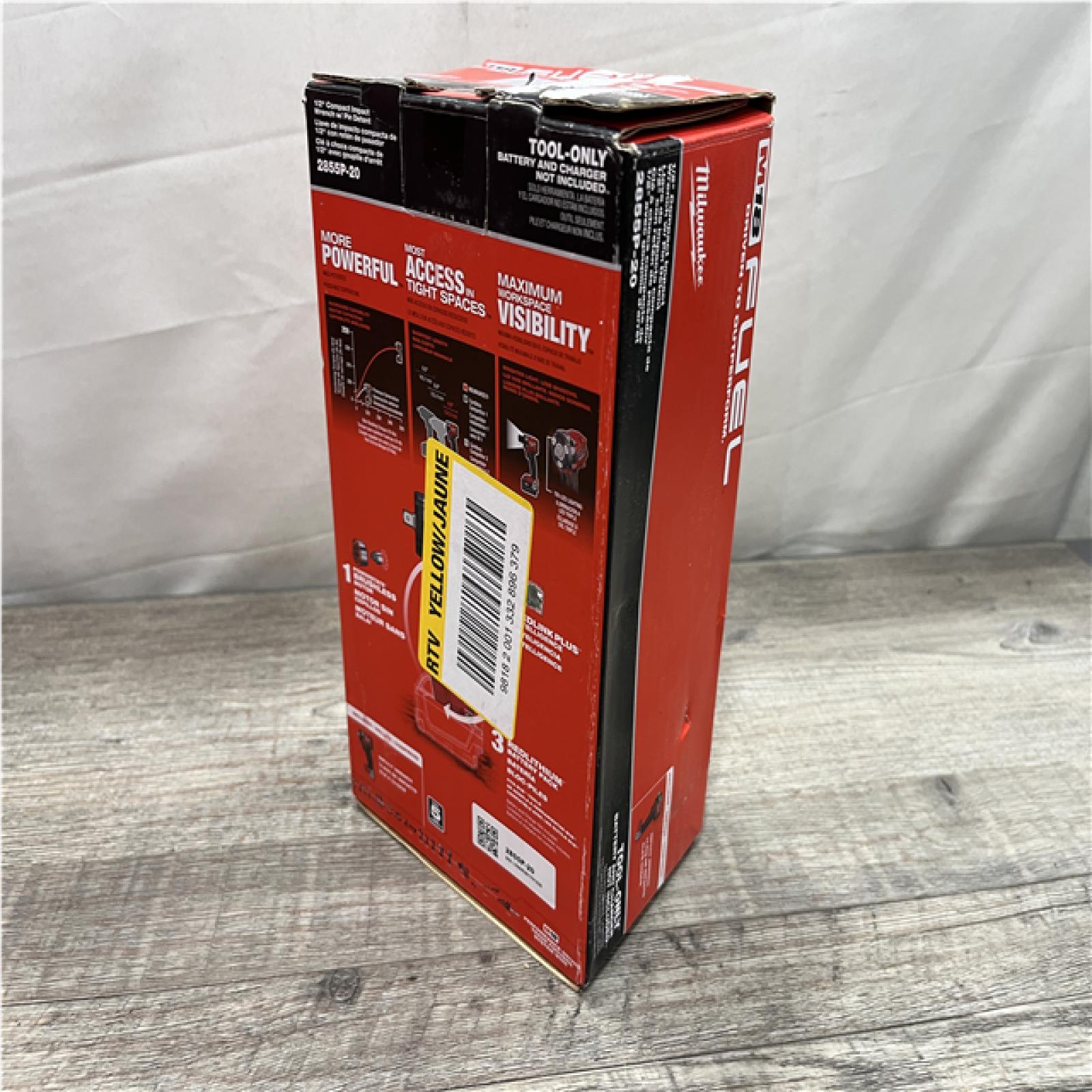 NEW - Milwaukee Cordless Compact Impact Wrench with Pin Detent (Tool-Only)