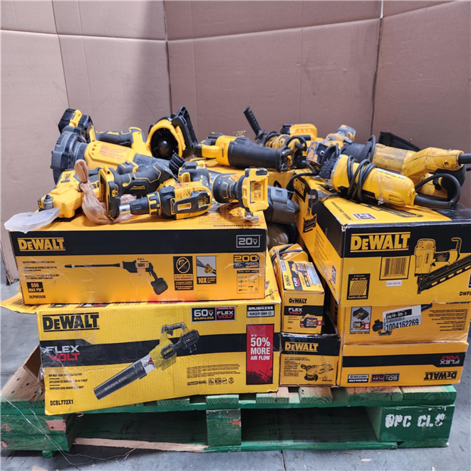 CALIFORNIA AS-IS TOOL PALLET