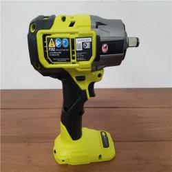 CALIFORNIA AS-IS RYOBI ONE+HP 18V BRUSHLESS 4-MODE 1/2 IMPACT WRENCH