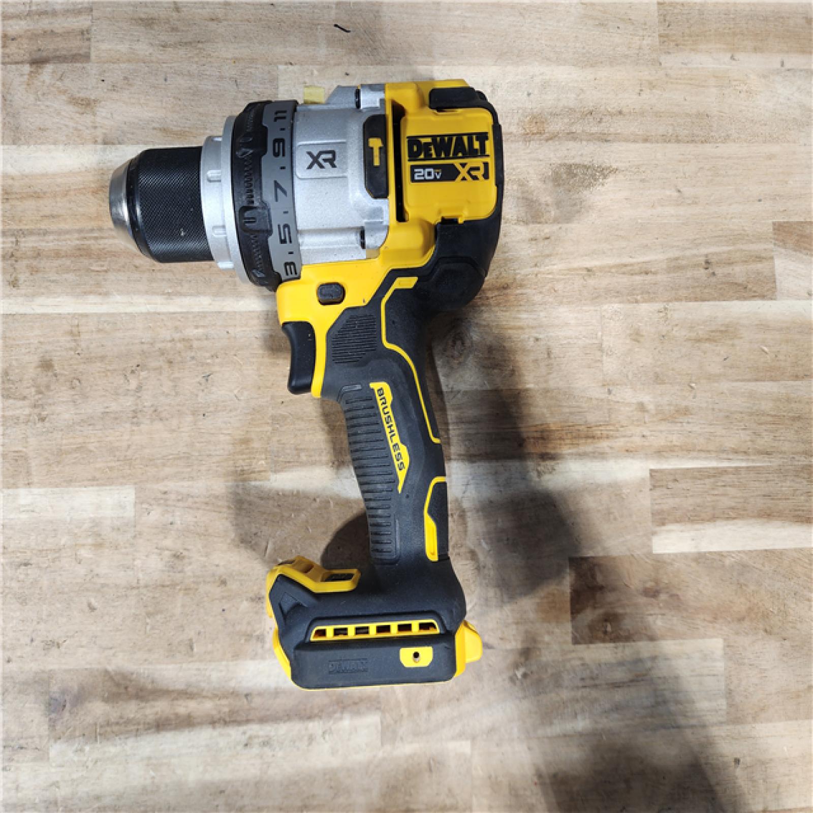 HOUSTON LOCATION - AS-IS DeWalt 20V MAX XR 1/2 in. Brushless Cordless Hammer Drill Kit (Battery & Charger)