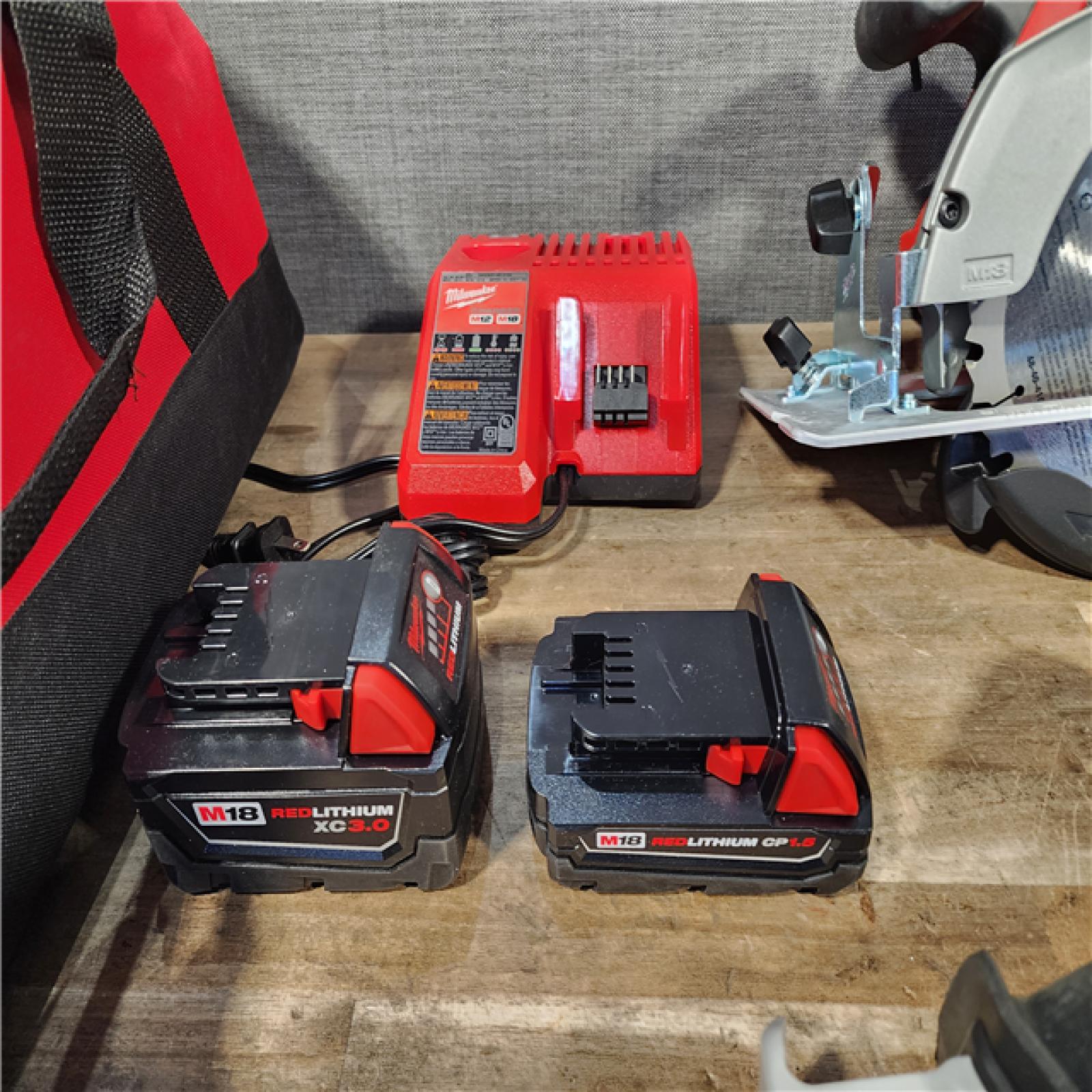HOUSTON LOCATION - AS-IS Milwaukee 5 Tool Combo Kit W/ (2) Battery & Charger