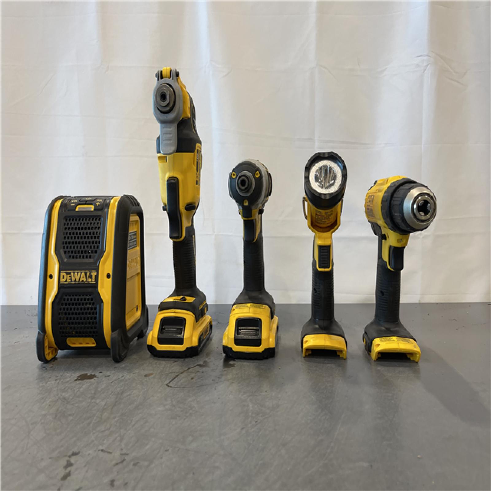 AS-IS - DEWALT 20V MAX Lithium-Ion Brushed Cordless (10-Tool) Combo Kit