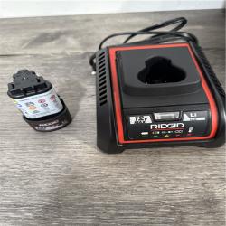 California AS-IS Ridgid RP115 Mini Press Tool Kit  Includes (1) Battery  Charger & Hard Case