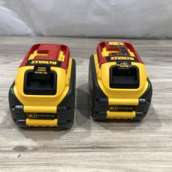 AS-IS DEWALT FLEXVOLT 20-Volt/60-Volt MAX Lithium-Ion 6.0Ah Battery Pack (2-Pack)