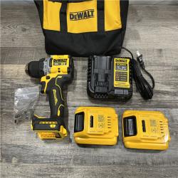 LIKE NEW - DEWALT 20V XR Lithium-Ion Cordless Brushless 1/2 in. Drill/Driver Kit