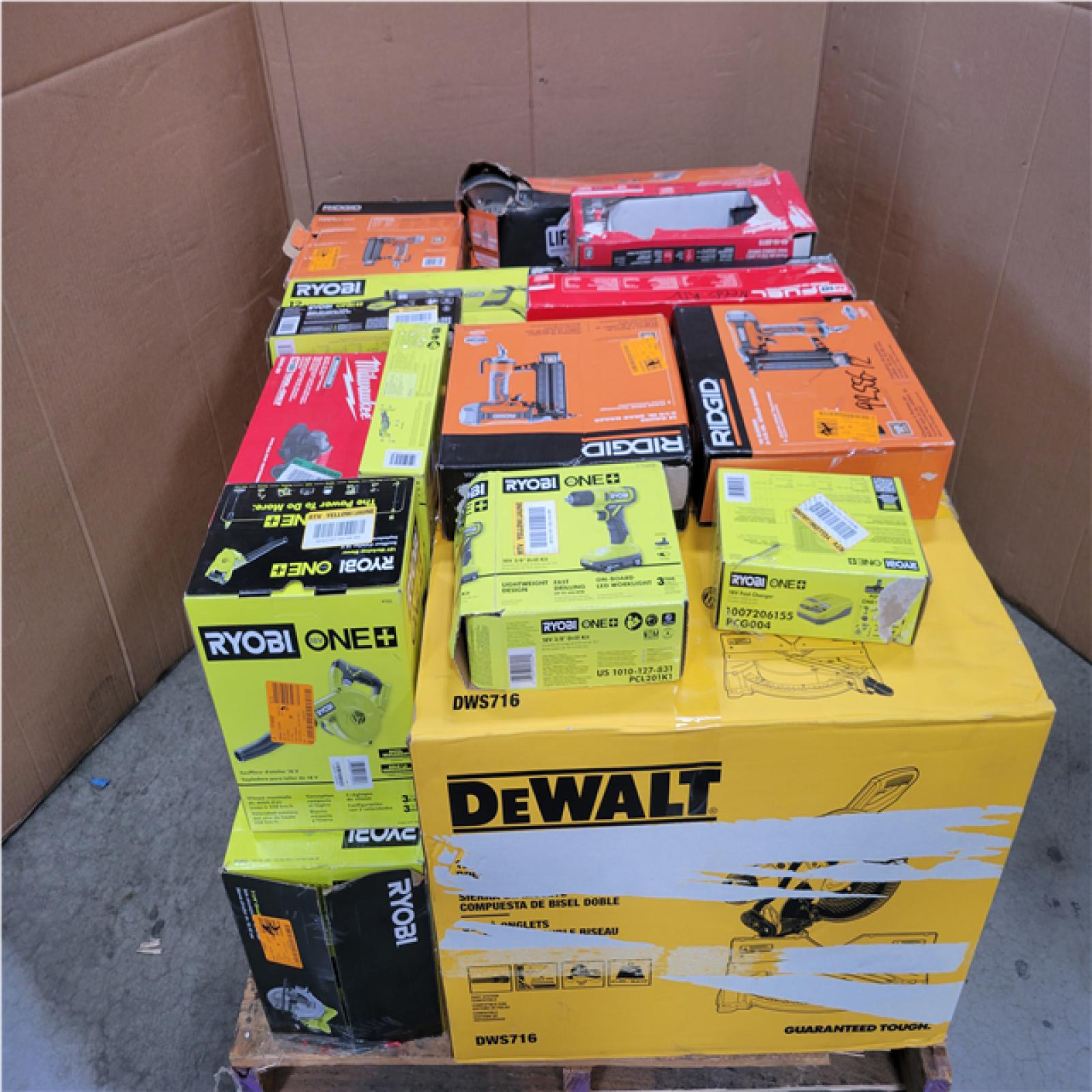 CALIFORNIA AS-IS TOOL PALLET