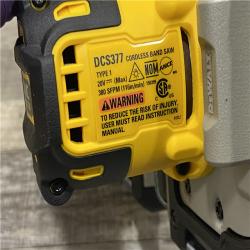 AS-IS DEWALT ATOMIC 20V MAX Cordless Brushless Compact 1-3/4 in. Bandsaw (Tool Only)