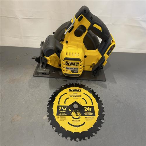 AS-IS - DeWALT FLEXVOLT 60V MAX Cordless Brushless 7-1/4 in. Circular Saw with Brake