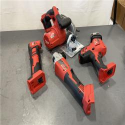 AS-IS - Milwaukee M18 18-Volt Lithium-Ion Cordless Combo Kit 7-Tool Kit